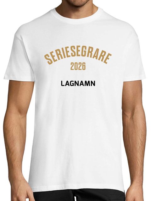 Seriesegrare - T-shirt, Vit